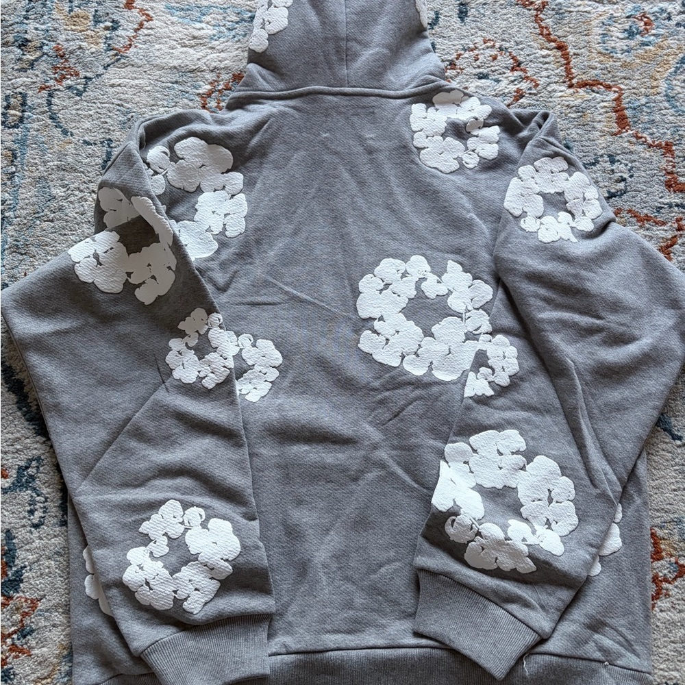 Denim tears the cotton wreath sweatshirt Grey - Picture 2 of 4